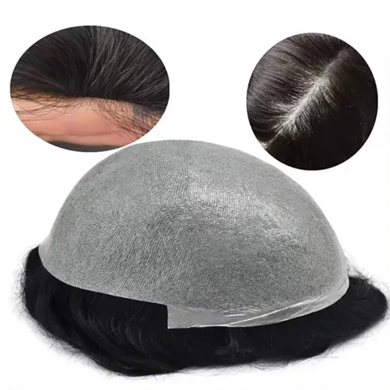 TOUPEE.TR PU Deri Protez Saç