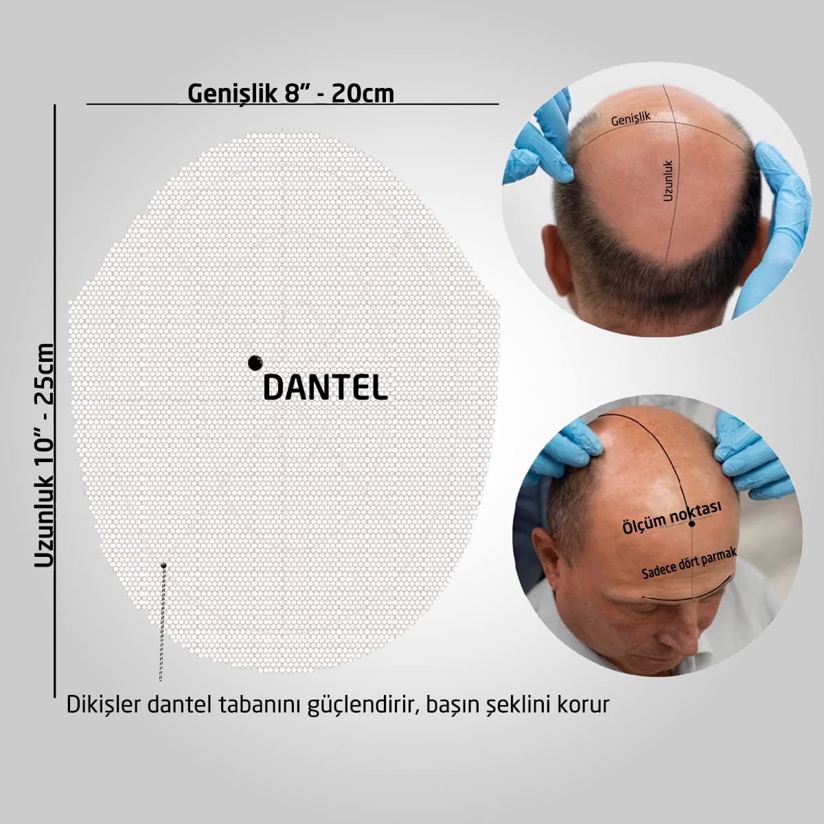 Protez Saç Boy Rehberi