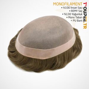 MP7473 Monofilament Protez Saç