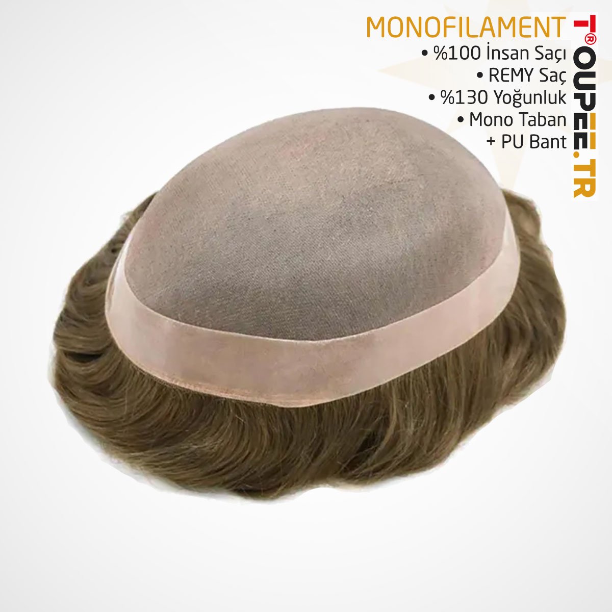 Monofilament Protez Saç